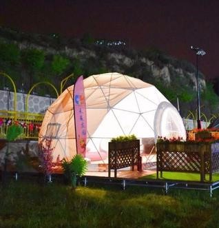 江海浪漫球形帐篷